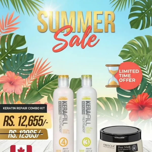 Freecia Keratin Repair Combo Kit