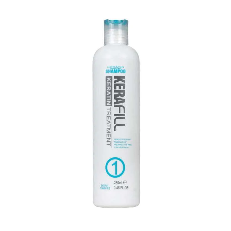 kerafill-purifying-shampoo-01 Kerafill Keratin Purifying Shampoo (Step-1) 280ml - Image 1