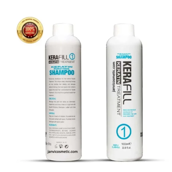 Kerafill Keratin Treatment 1000ml (Step-01) - Kerafill Purifying Shampoo